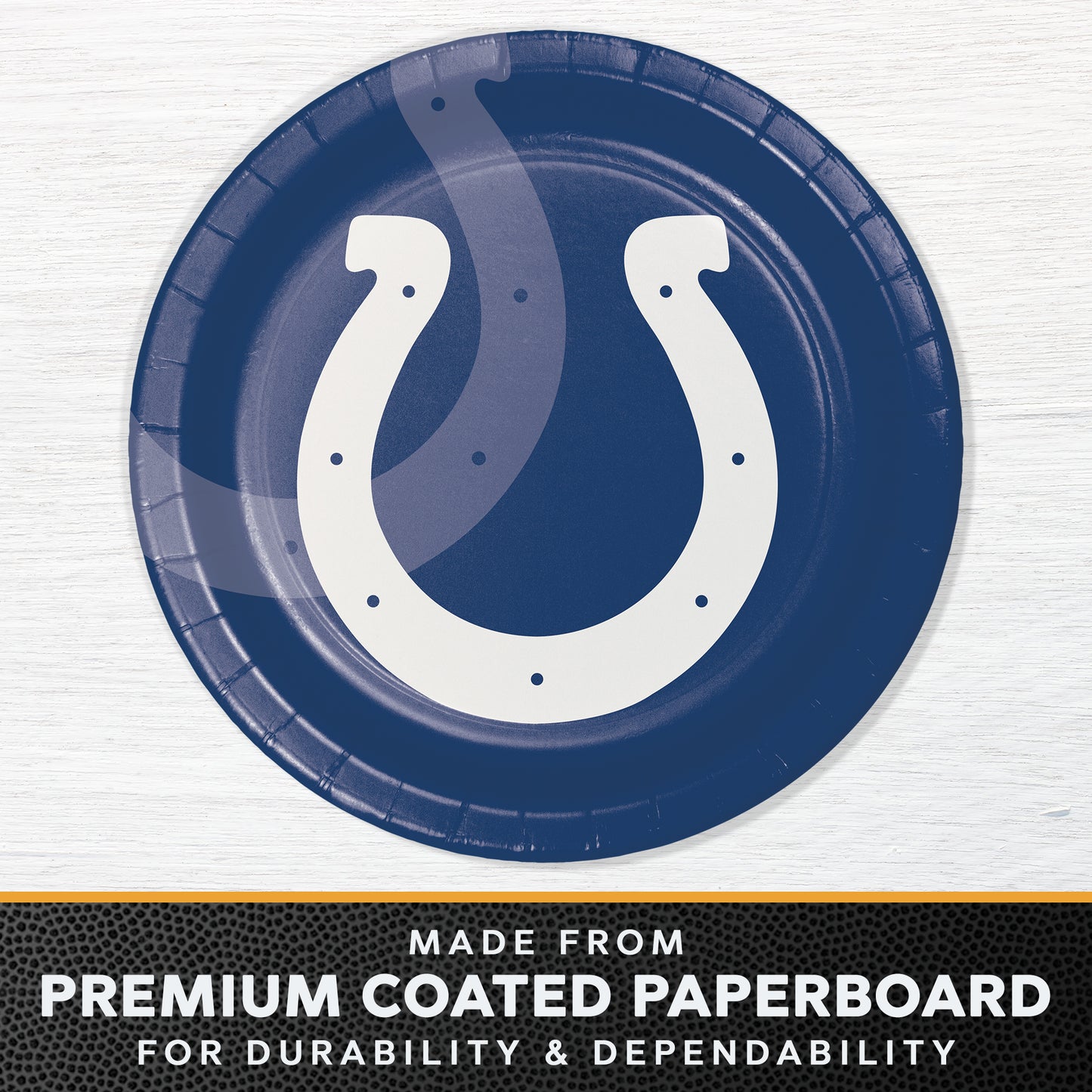 Indianapolis Colts Dinner Plates 96 ct