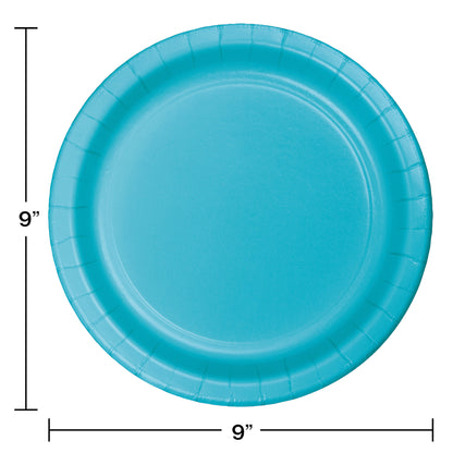 Bermuda Blue SturdyStyle Dinner Plates 240 ct
