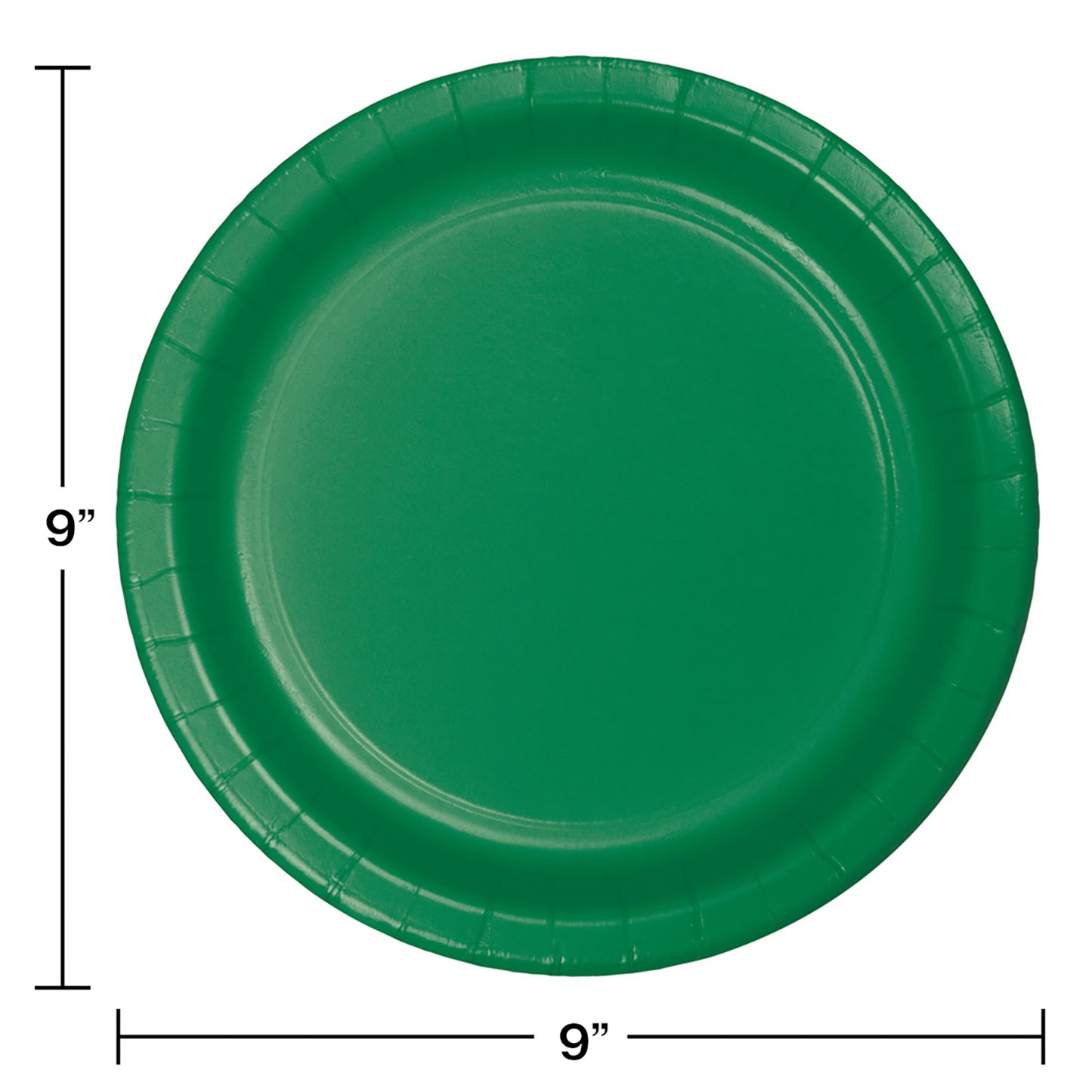 Emerald Green SturdyStyle Dinner Plates 240 ct