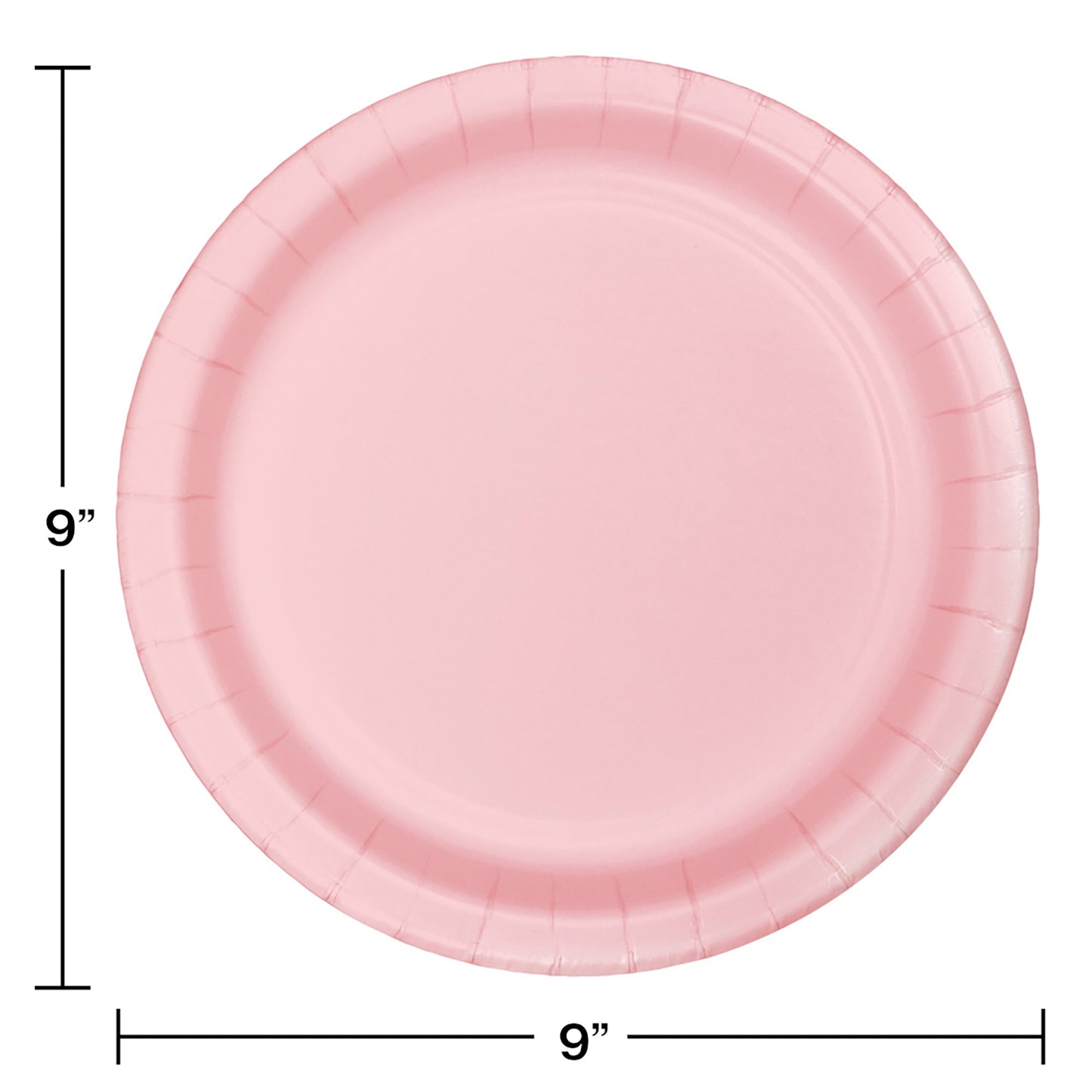 Classic Pink SturdyStyle Dinner Plates 240 ct