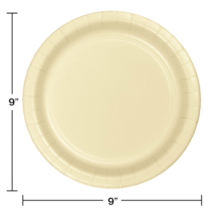 Ivory SturdyStyle Dinner Plates 240 ct