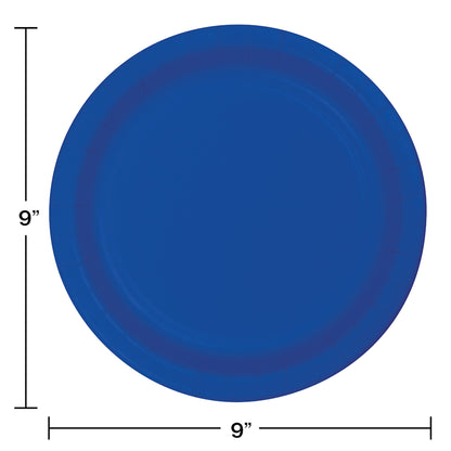 Cobalt Blue SturdyStyle Dinner Plates 240 ct