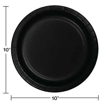 Black Velvet SturdyStyle Banquet Plates 240 ct