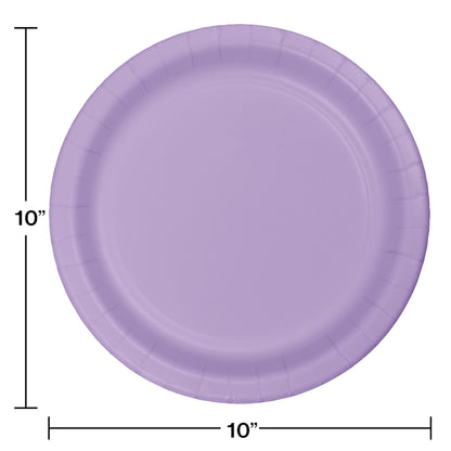 Luscious Lavender SturdyStyle Banquet Plates 240 ct