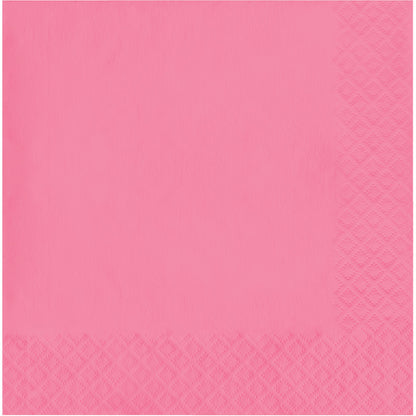Value Friendly Candy Pink Luncheon Napkins 240 ct
