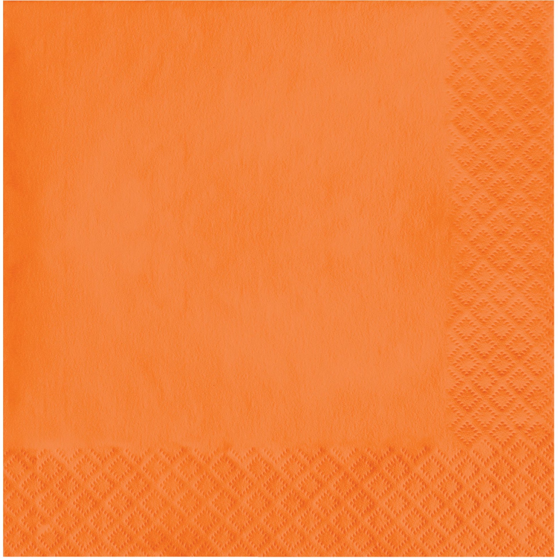 Value Friendly Sunkissed Orange Luncheon Napkins 240 ct