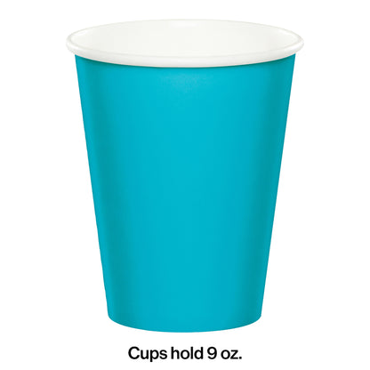 Bermuda Blue 9 oz Hot & Cold Cups 240 ct