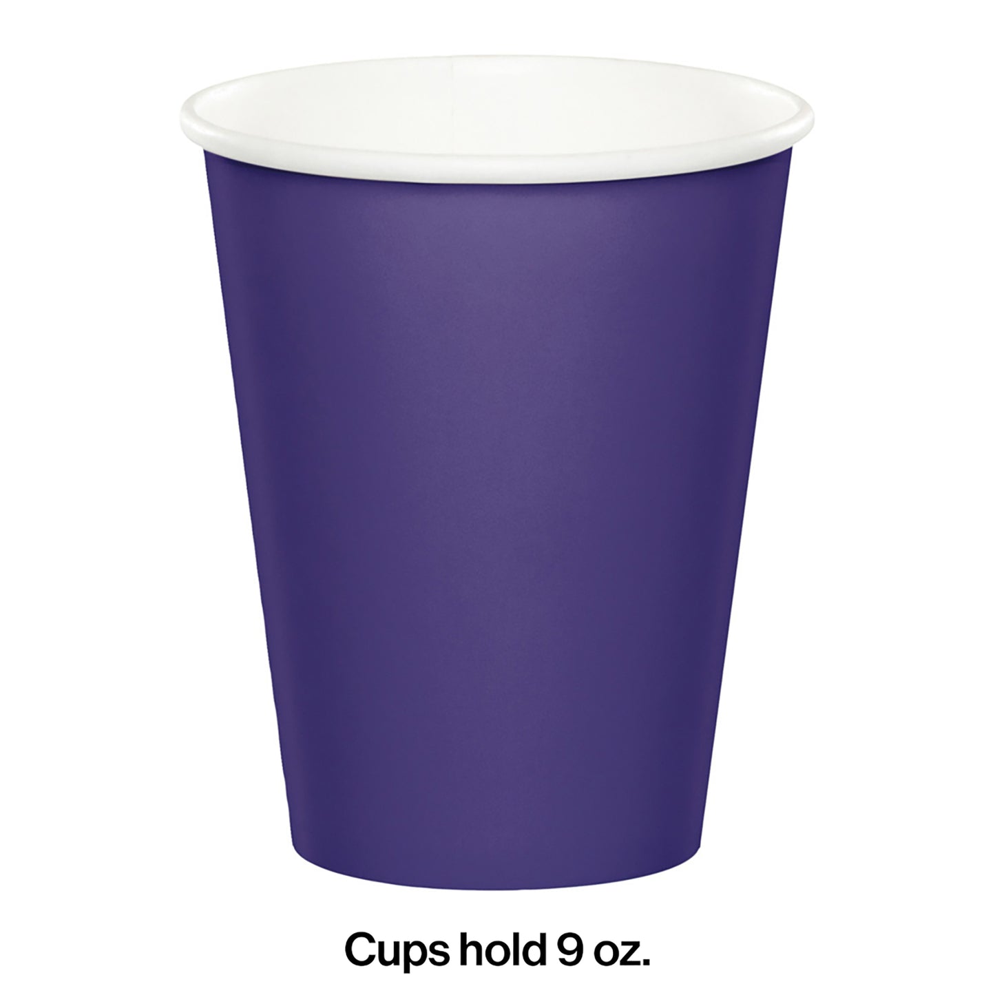 Purple 9 oz Hot & Cold Cups 240 ct