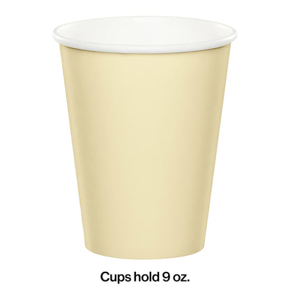 Ivory 9 oz Hot & Cold Cups 240 ct