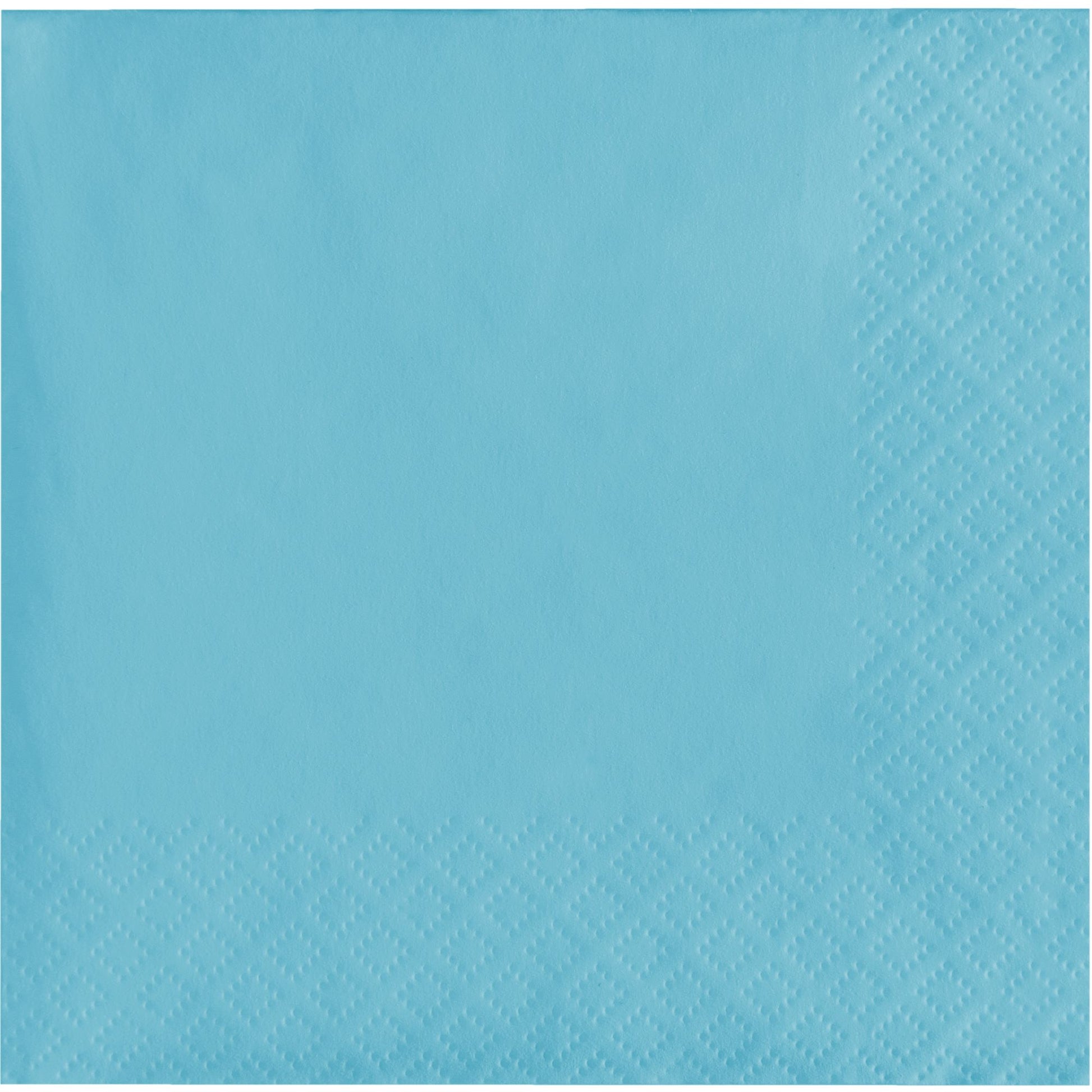Pastel Blue Beverage Napkins 3-Ply 500 ct