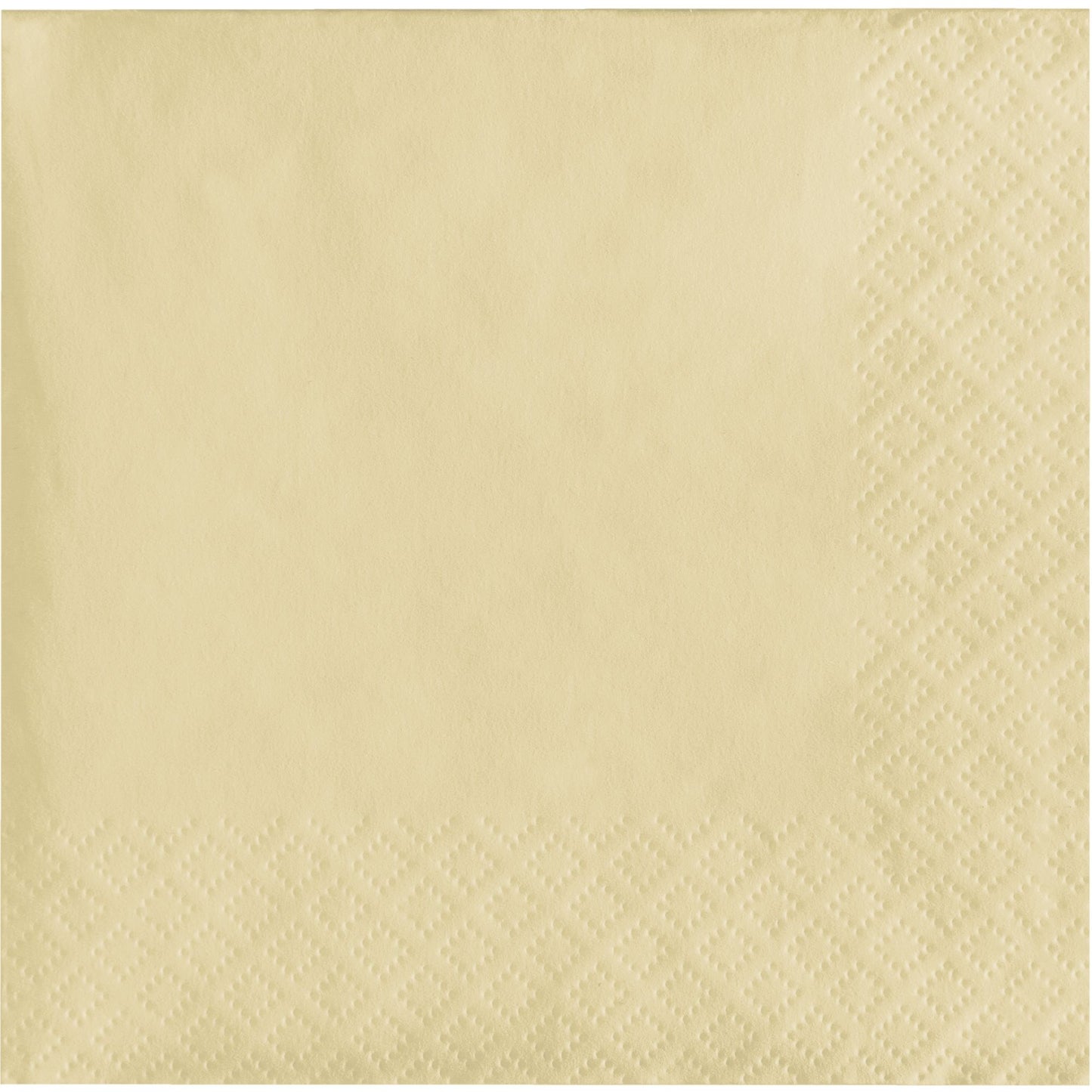 Ivory Beverage Napkins 3-Ply 500 ct