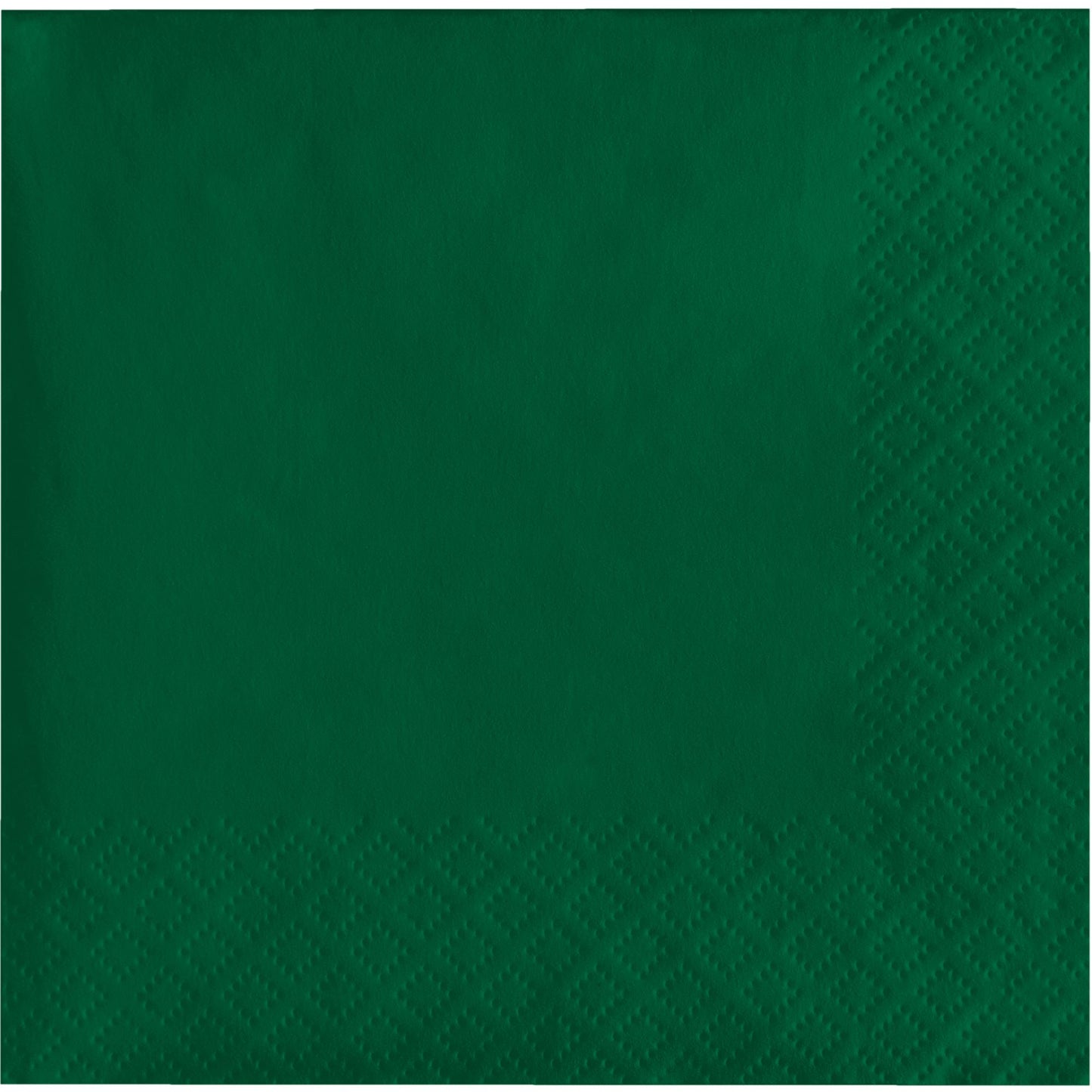 Hunter Green Beverage Napkins 3-Ply 500 ct
