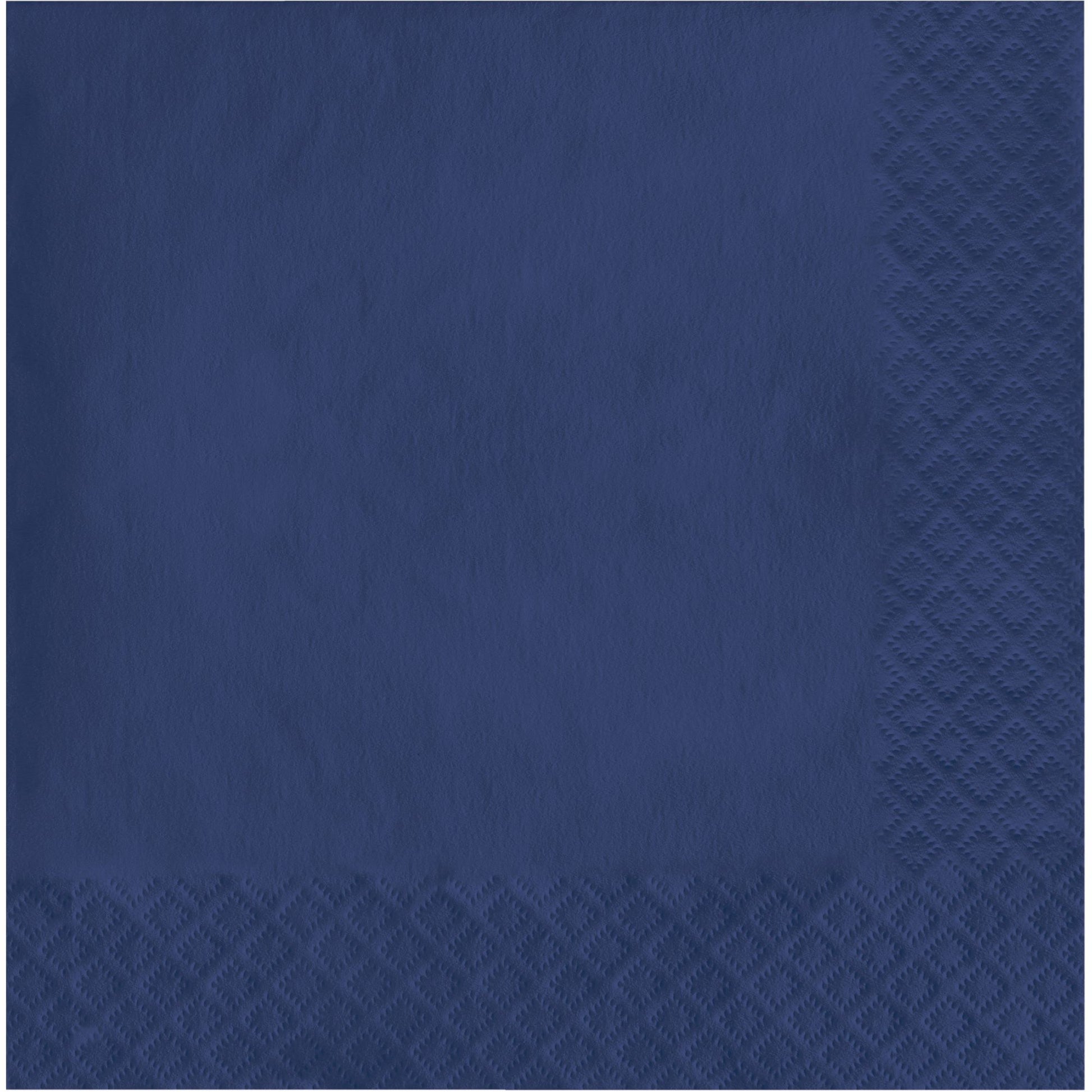 Navy Blue Luncheon Napkins 3-Ply 500 ct