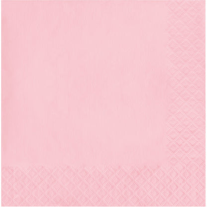 Classic Pink Luncheon Napkins 3-Ply 500 ct