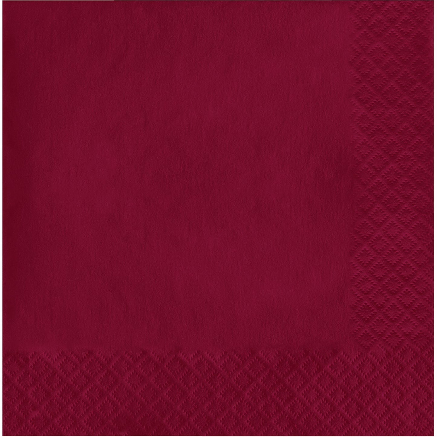 Burgundy Luncheon Napkins 3-Ply 500 ct