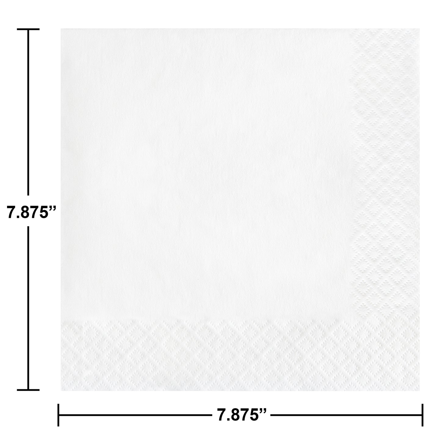 White Dinner Napkins 3-Ply 250 ct