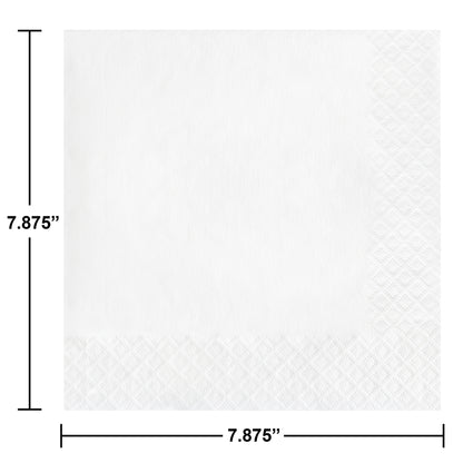 White Dinner Napkins 3-Ply 250 ct