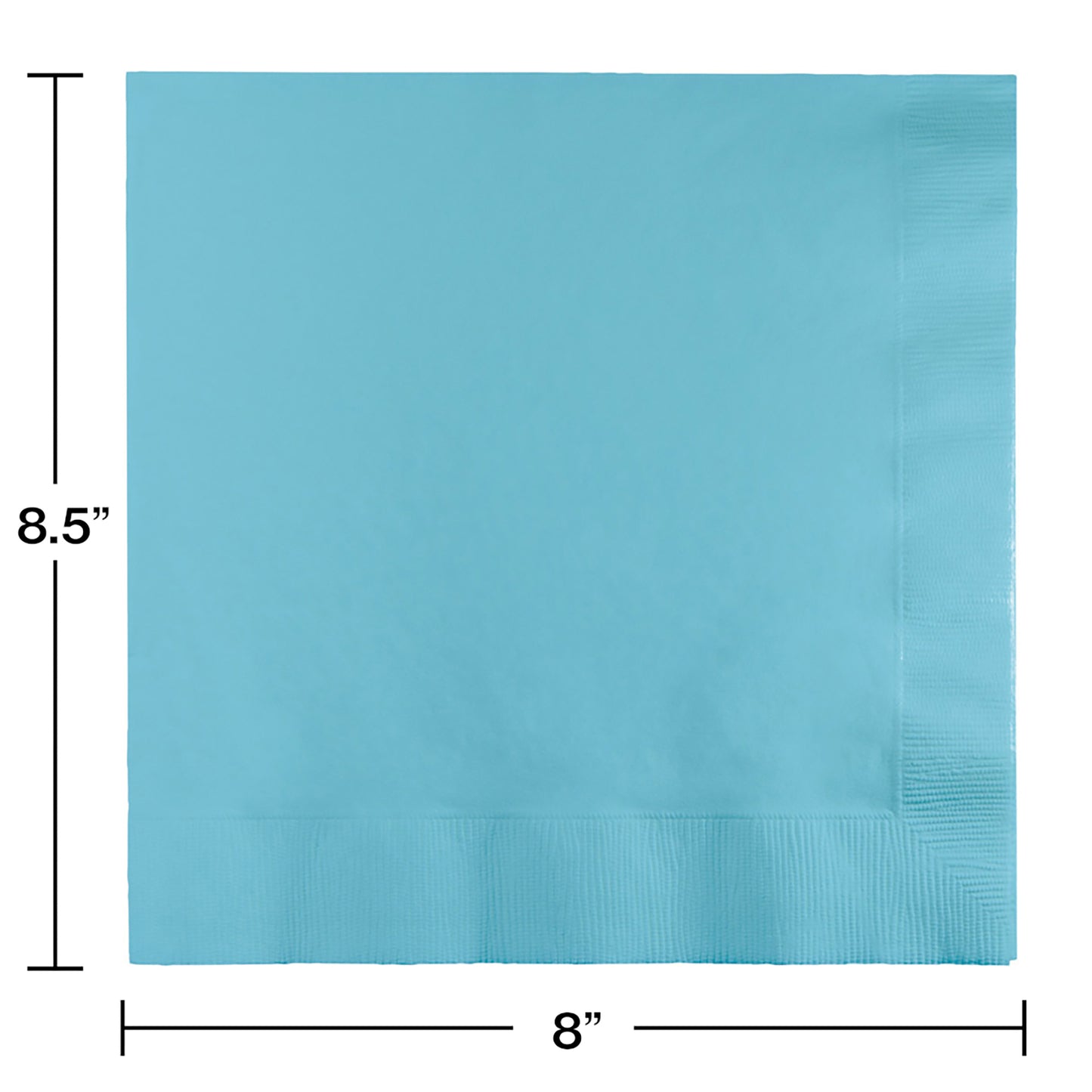 Pastel Blue Dinner Napkins 3-Ply 250 ct