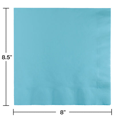 Pastel Blue Dinner Napkins 3-Ply 250 ct