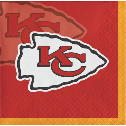 Kansas City Chiefs Beverage Napkins 192 ct