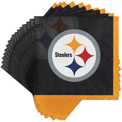Pittsburgh Steelers Beverage Napkins 192 ct
