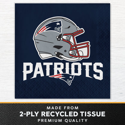 New England Patriots Luncheon Napkins 192 ct