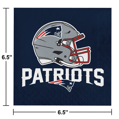 New England Patriots Luncheon Napkins 192 ct