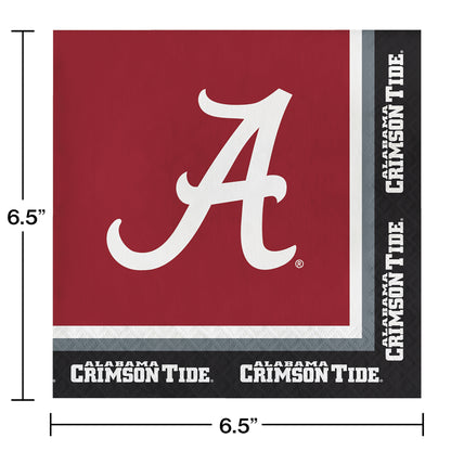 University of Alabama Luncheon Napkins 240 ct