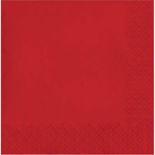 Classic Red Luncheon Napkins 3-Ply 500 ct