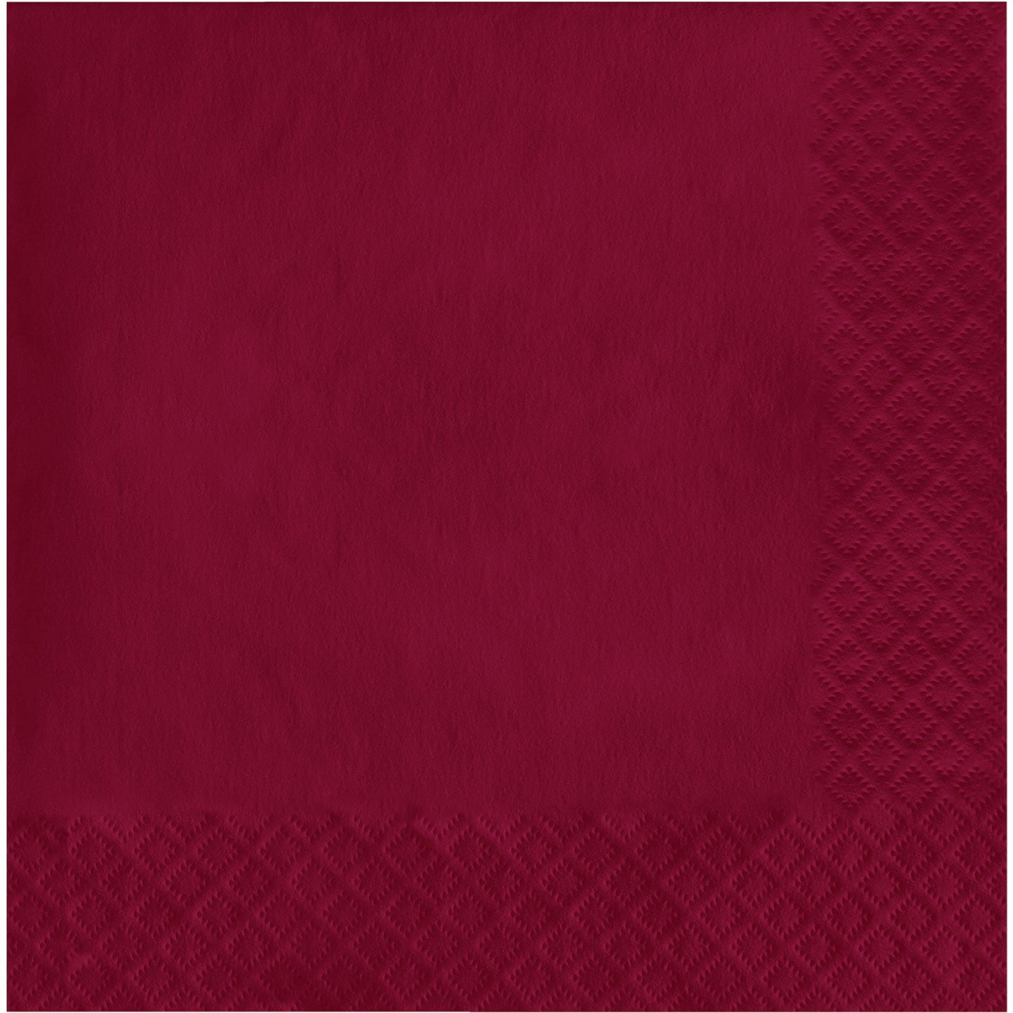 Burgundy 2-Ply Luncheon Napkins 600 ct