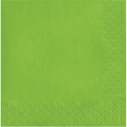 Fresh Lime 2-Ply Luncheon Napkins 600 ct
