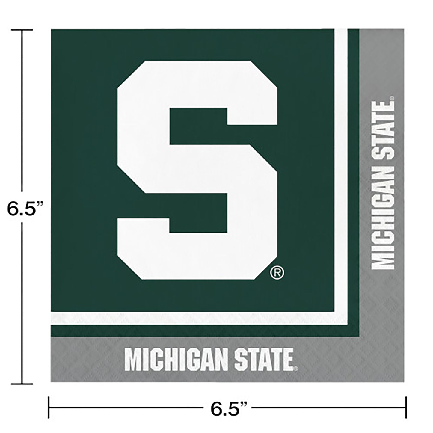 Michigan State University Luncheon Napkin 240 ct