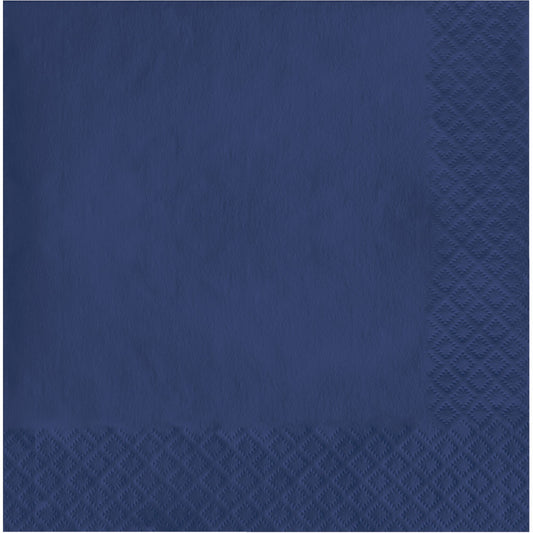 Navy 2-Ply Luncheon Napkins 600 ct