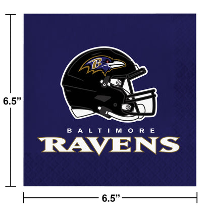 Baltimore Ravens Luncheon Napkins 192 ct