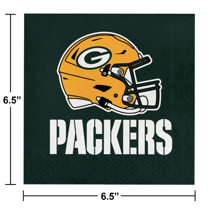Green Bay Packers Luncheon Napkins 192 ct