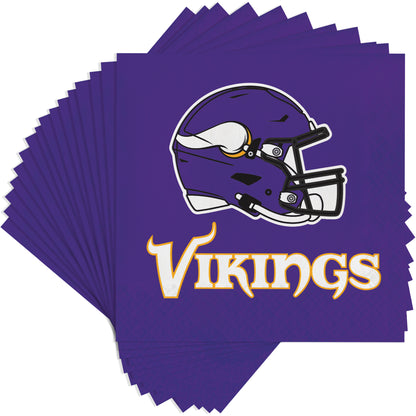 Minnesota Vikings Luncheon Napkins 192 ct