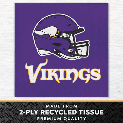 Minnesota Vikings Luncheon Napkins 192 ct