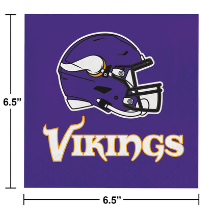 Minnesota Vikings Luncheon Napkins 192 ct