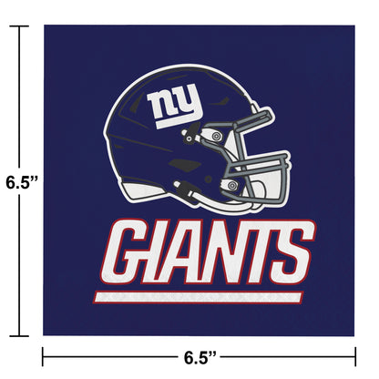 New York Giants Luncheon Napkins 192 ct
