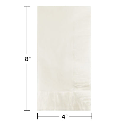White 2-Ply Dinner Napkins 600 ct