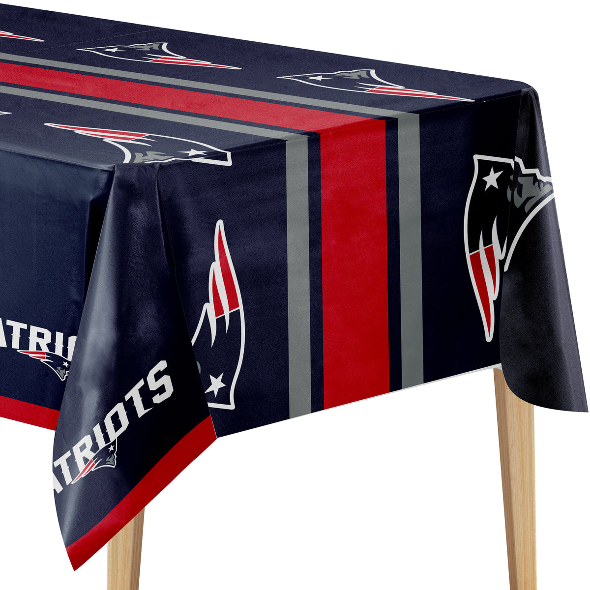 Officially Licensed New England Patriots NFL Football Tablecloths 12 ct Bulk
