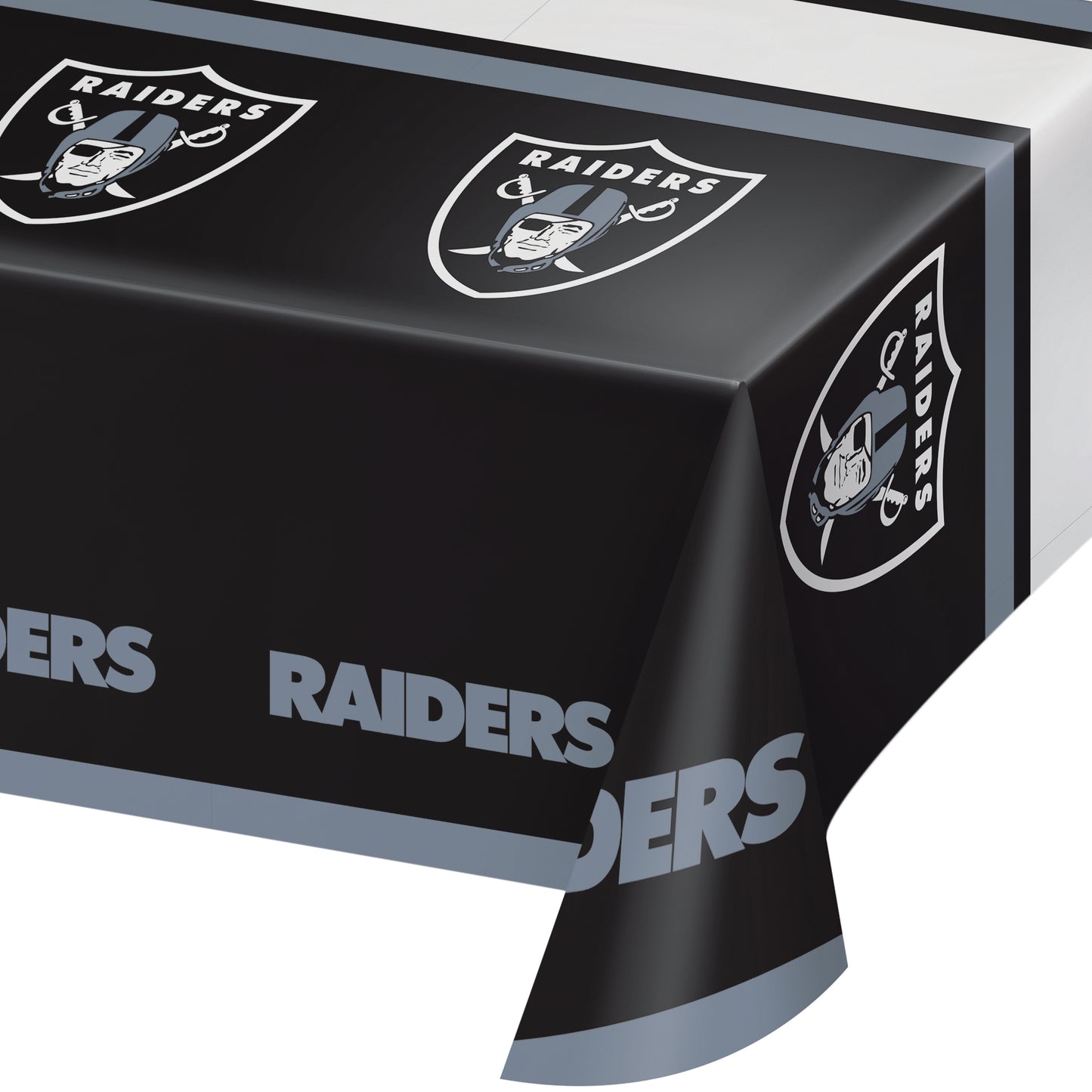 Las Vegas Raiders Tablecloths 12 ct