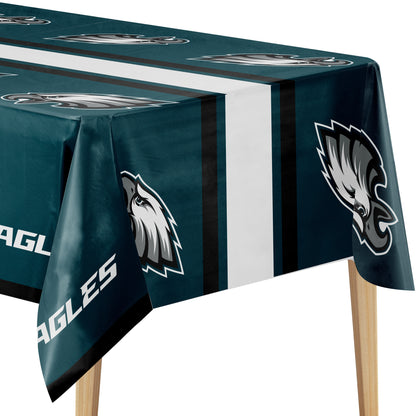 Officially Licensed Philadelphia Eagles NFL Football Tablecloths 12 ct Bulk
