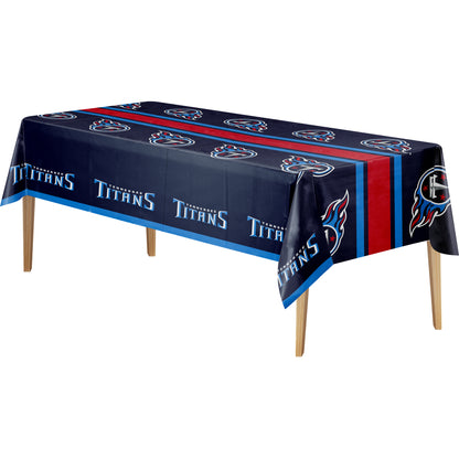 Officially Licensed Tennessee Titans NFL Football Tablecloths 12 ct Bulk