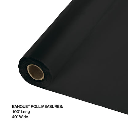 Black Velvet Banquet Roll 6 ct