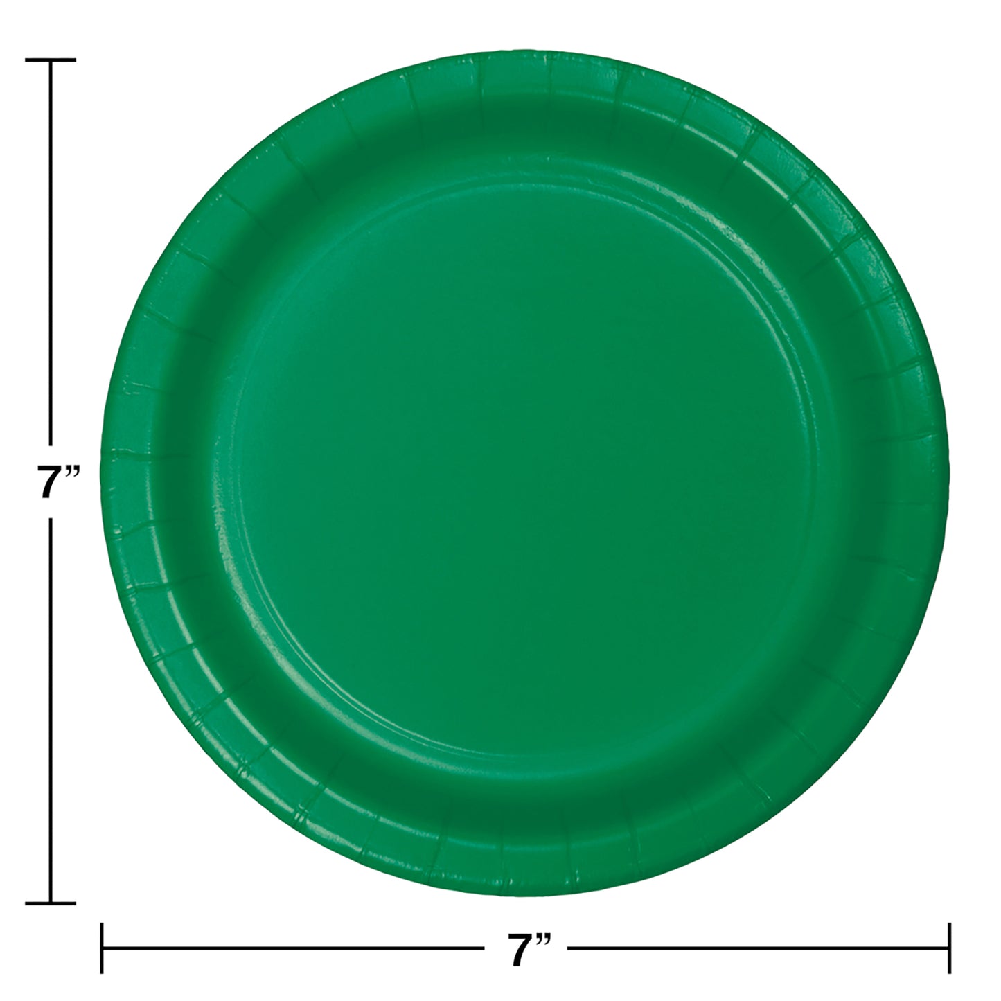Emerald Green Dessert Plates 240 ct