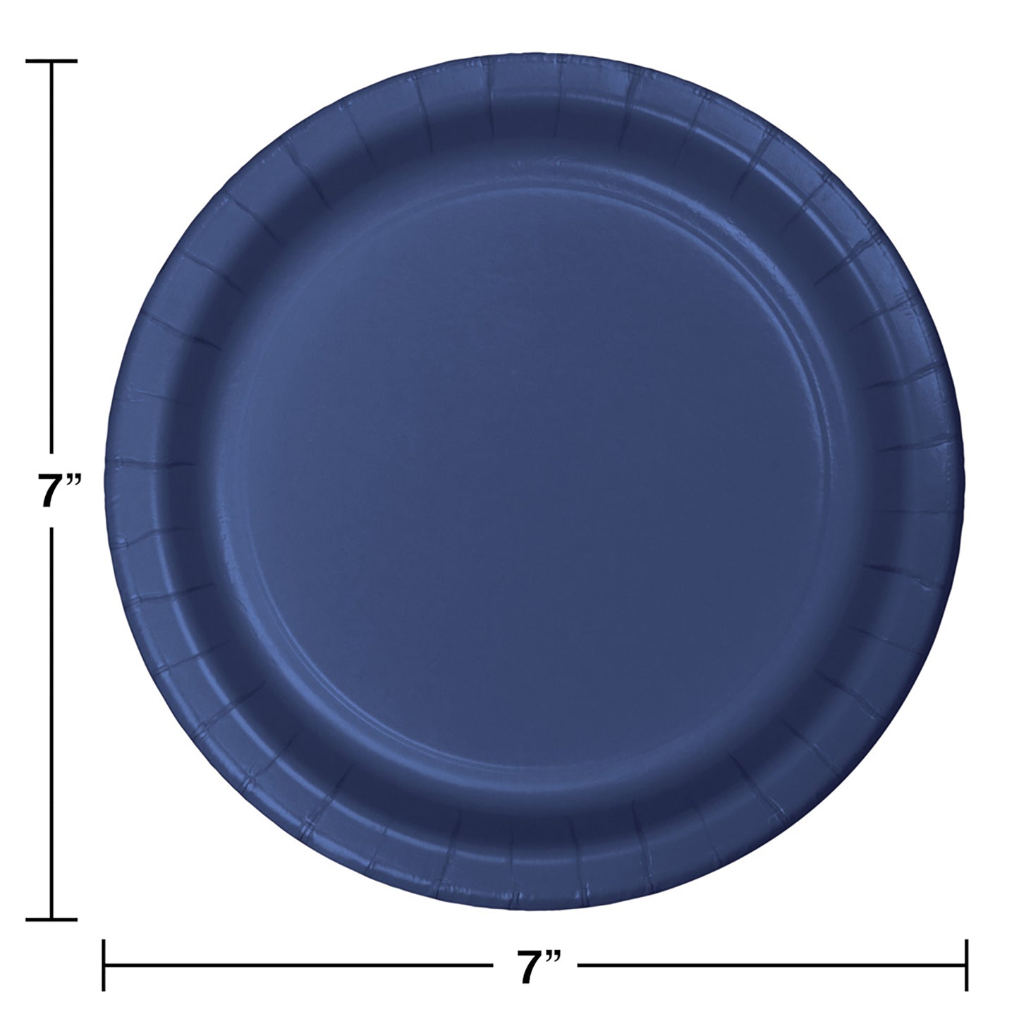 Navy Dessert Plates 240 ct