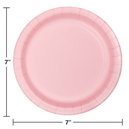 Classic Pink Dessert Plates 240 ct