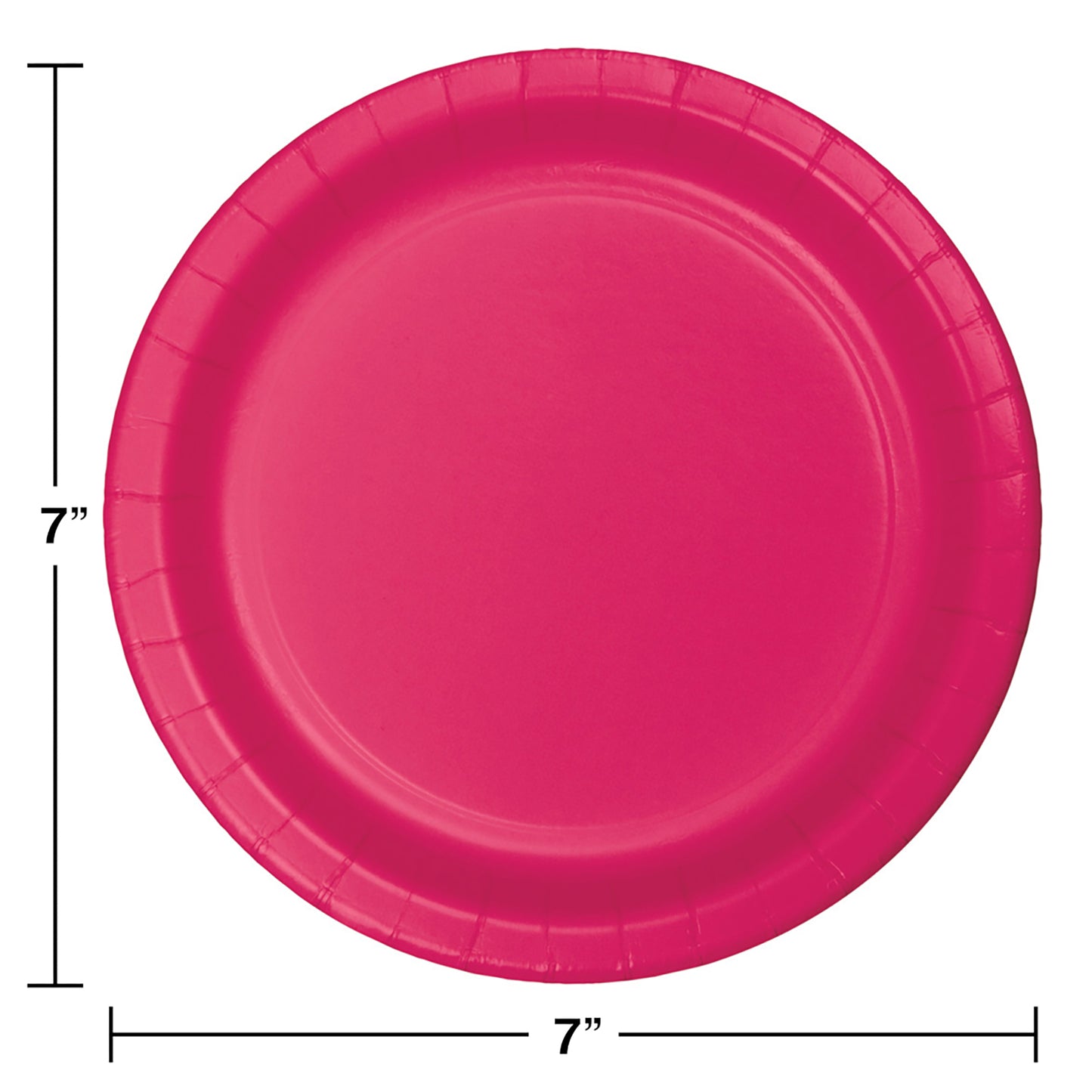 Hot Magenta Dessert Plates 240 ct