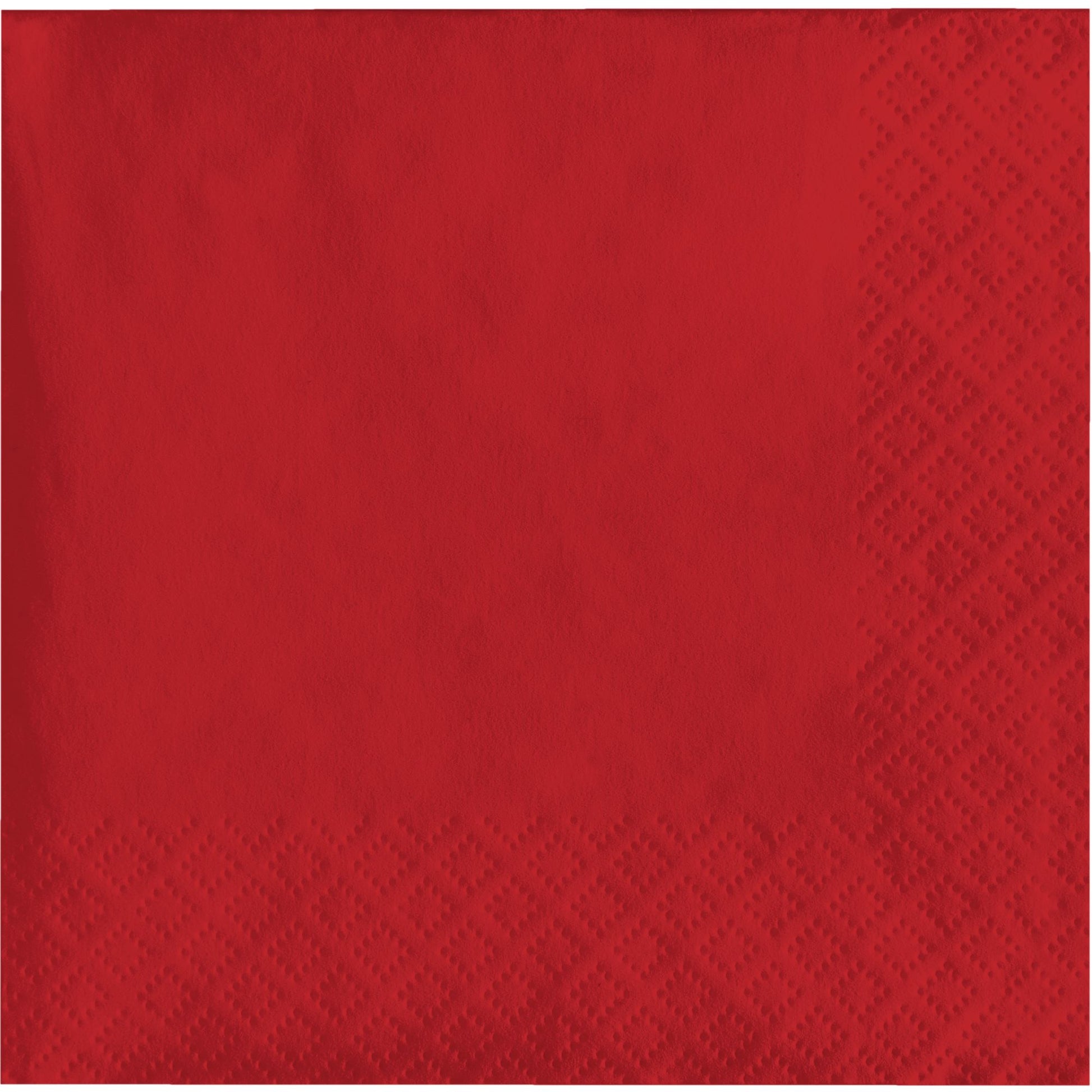 Classic Red 2-Ply Beverage Napkins 600 ct